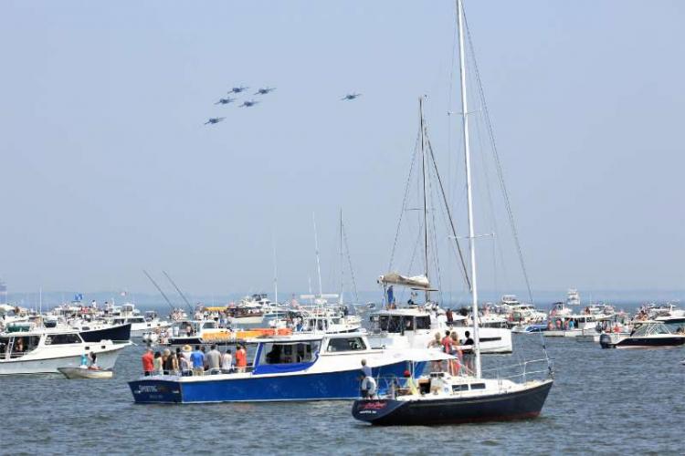 Annapolis Sailors Get Ready for Blue Angels Flight Shows in May